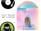 Taylor Swift - Lover 2xLP Vinyl Record (Pink & Blue Coloured Vinyl) 