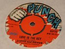 Lloyd and Devon Love is the key 1969 UK Punch 45