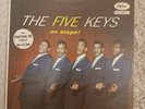 THE FIVE KEYS ON STAGE  LP  1957 PROMO ORIGINAL