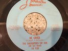 THE DAUGHTERS OF EVE He Cried / Don't Waste My Time 1967 7