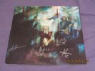 BLEACH LAB - LOST IN A RUSH OF EMPTINESS.  MINT SIGNED RED MARBLE VINYL + INSERT