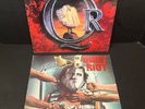 (2) QUIET RIOT 2 LP SET BLACK VINYLS OR & CONDITION CRITICAL COVER DAMAGE