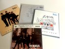 BEATLES (4) 45'S REAL LOVE+FREE BIRD+NOW & THEN (BLUE)+EP BABY IT'S YOU EX PICS