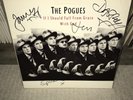 SIGNED x4 The Pogues Vinyl If I Should Fall From Grace With God Jem Finer James