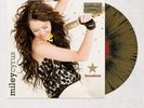 Miley Cyrus - Breakout Exclusive Limited Edition Gold Black Splatter Vinyl LP