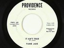 Garage Psych Fuzz 45 - Faine Jade - It Ain't True - Providence