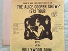 alice  early  live authentic collectable rare cooper hollywood bowl  tmq takrl