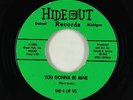 Garage Surf Fuzz 45 - The 4 Of Us - You Gonna Be Mine - Hideout
