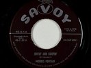 R&B Jump Blues 45 - Morris Fontain - Juicin' and Goofin' - Savoy