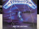 Metallica - Ride The Lightning - Vinyl Record 1984 Re-issue Excellent Condition
