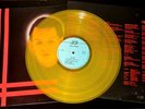 GARY NUMAN - TELEKON - RARE & ORIGINAL DUTCH YELLOW VINYL LP & LYRIC INSERT