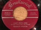 HEAR - ROCKABILLY BOP RE - PEANUTS WILSON - CAST IRON ARM - BRUNSWICK 70'S RE