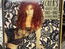 CHER - Greatest Hits (1992) ORIGINAL VINYL LP in Excellent Condn. With Inner Bag
