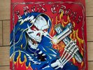 Iron Cross- Same  (O.P.M. Records / Red & Blue Vinyl)