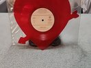 VERY RARE PROMO ATLANTIC STARR ALWAYS BROKEN HEART SHAPED CANDY RED VINYL 45-RPM