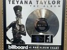 Teyana Taylor Billboard #1 R&B Album Chart Record Award Jewel Box Platinum LP