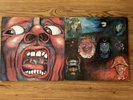 King Crimson LPs-1st  Two albums-Court of the Crimson King & Wake of Posiedon VG