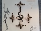 Behemoth Opvs Contra Natvram signed splatter colored vinyl