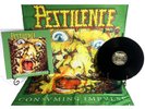 PESTILENCE Consuming Impulse LP Black Vinyl and Poster Flag Asphyx Nocturnus