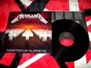 METALLICA MASTER OF PUPPETS LP ORIG 1ST PRESS 1986 ELEKTRA RECORDS