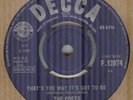 THE POETS*THAT'S THE WAY IT'S GOT TO BE*BEAT*THE DECCA LABEL*HEAR IT