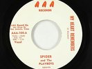 Latin R&B Soul 45 - Spider & The Playboys - My Heart Remembers - AAA - VG++