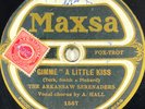 Jimmy Johnston's Rebels : Horses / The Arkansaw Serenaders 78 rpm MAXSA 1567 EX+
