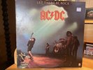 AC/DC Let There Be Rock Vinyl Lp 1977 First Pressing No Bar Code