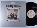WAR All Day Music UNITED ARTISTS LP VG+ with poster u