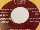 THE EVERGREENS Very Truly Yours/ Guitar Player CHART 605. Great R&B Vocal Group