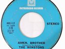 The Winstons, Amen Brother/Call Him Father 1969 Merchant Records drum break VG+