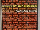 Art Blakey Jazz Messengers Elmo Hope TEST PRESSING On Pacific Jazz VG+