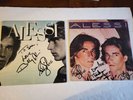 ALessi Brothers Autographed Records X2 1971 & 1977
