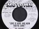 SUPREMES: love is here and now you're gone MOTOWN 7