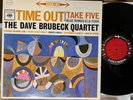 DAVE BRUBECK - TIME OUT - COLUMBIA 6-EYE STEREO LP cbs take five vinyl VG/VG+