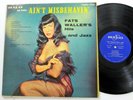 FATS WALLER Hits and Jazz LP BETTIE PAGE Cover Art RARE 1957    a7121