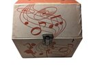 Vintage RARE 45 RPM RECORD CASE W/ A Variety Of Records