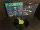 FORBIDDEN TWISTED INTO FORM BLACK VINYL LP COMBAT PRESS PROMO