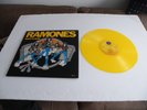THE RAMONES 'ROAD TO RUIN' LP UK SIRE 1978 PICTURE INNER SLEEVE YELLOW VINYL