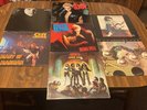 Vintage Lp Lot-Vinyl Rock Records-Kiss-Ozzy Osbourne-Billy Idol-Sammy Hagar