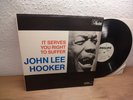 JOHN LEE HOOKER IT SERVES YOU RIGHT TO SUFFER 1966 LP RARE PROMO MINT-