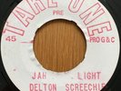 DELTON SCREECHIE Jah Is My Light Dub TAKE ONE PROG&C Pre-Release 1977 Vinyl 7”