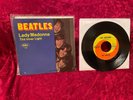 THE BEATLES Lady Madonna/The Inner Light EX 1968 1ST PRESS WEST COAST PIC SLEEVE