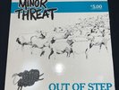 RARE MINOR THREAT OUT OF STEP $5.00 DISCHORD RECORD LP With Inserts And Poster