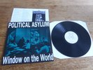 Political Asylum - Window on the World UK 1990 1st TUNE 17 PUNK + Insert LP