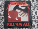 METALLICA Kill Em All LP 1983 NEAR MINT PROMO RELEASE INSERT