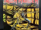 IRON MAIDEN - PIECE OF MIND -  1983 LP US Vinyl Record EX/VG+