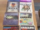 Erasure Vinyl Singles X 10 Sometimes/A Little Respect/Chorus/Blue Savannah.    p