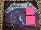 Metallica Ride the Lightning Vinyl Lp US 1984 Megaforce **SEE DESCRIPTION**