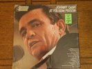 Johnny Cash At Folsom Prison Vinyl Record 1968 VG+